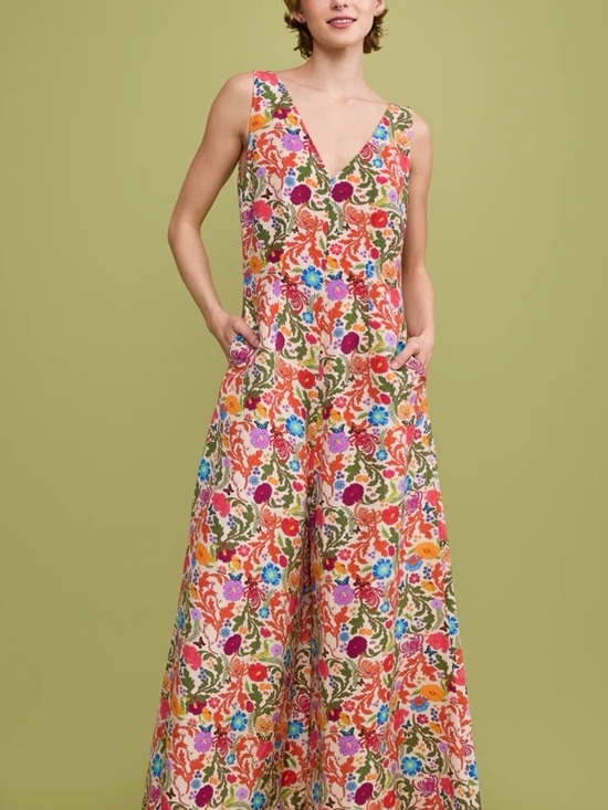 Dresses & Skirts - Mixed by Nasrin wide-leg jumpsuit in Solea XS